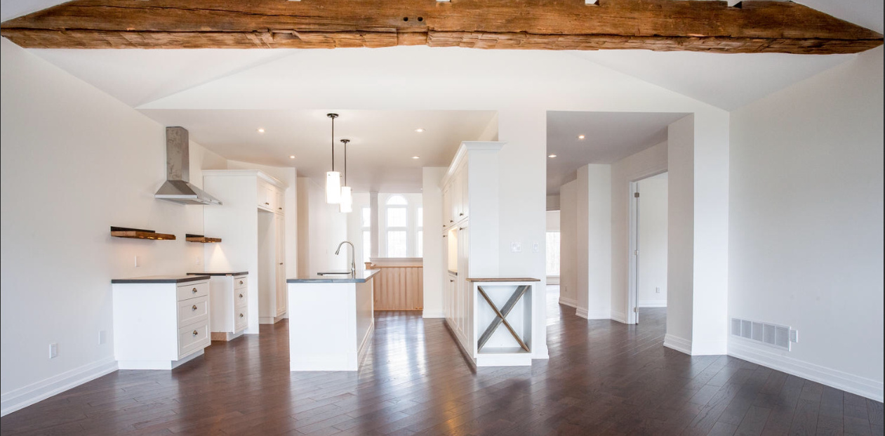 pantry and island counter