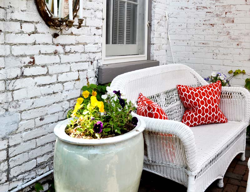back patio on victoria ave, Port Hope