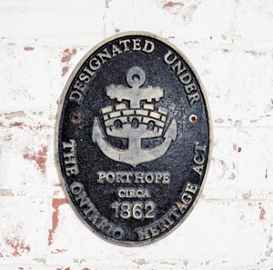 Ontario Heritage Act Designation, 1862