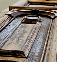 Door restoration, Church Street Cobourg