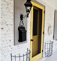 Front veranda treatments on Victoria Ave Port Hope